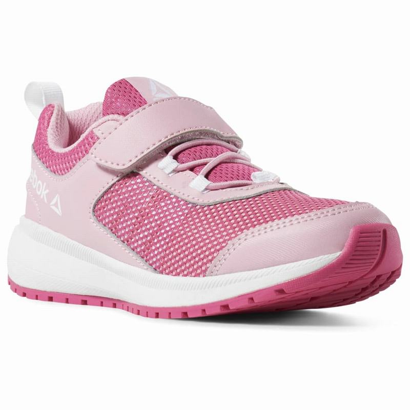 Adidasi Alergare Reebok Road Supreme Alt Baieti Roz/Albi Romania MV2377ZS